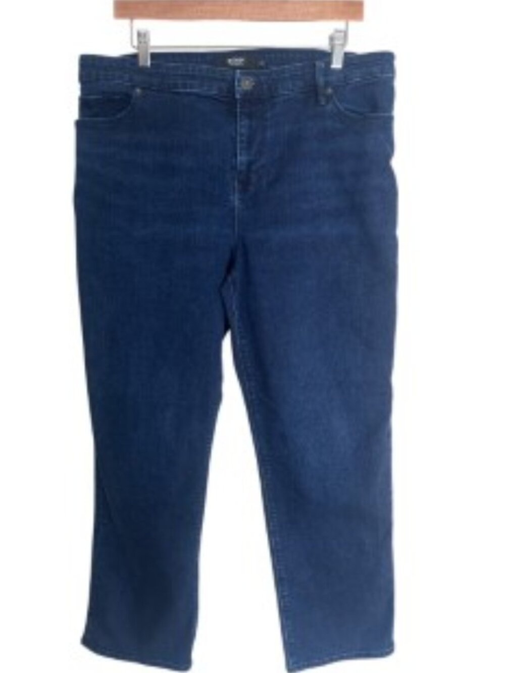 Hudson High Rise Straight Leg Jeans 16